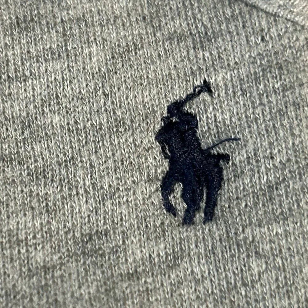 Polo Ralph Lauren Boys Size 5 Gray Jogger Sweatpants Pony Logo NWT